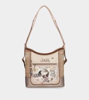 Bolsa De Hombro Anekke Hollywood Convertible Into | 861DQTKZO