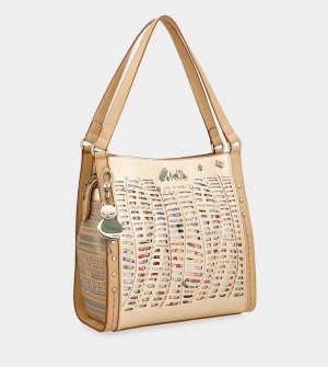Bolsa De Hombro Anekke Nature Pachamama Golden | 905PNCQEO