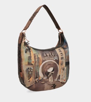 Bolsa De Hombro Anekke Shōen Oval | 157YXWRGM