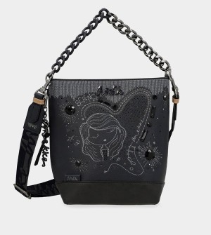 Bolsa De Hombro Anekke Studio Navy Blue Medium | 643DQTHXE