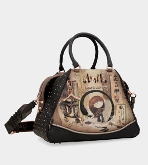 Bolsa de Mano Anekke Shōen Large Black | 278AYVQCO