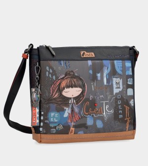 Bolsas Hombro Anekke Contemporary Rectangular 3 Compartment Contemporary | 483SDGHIB