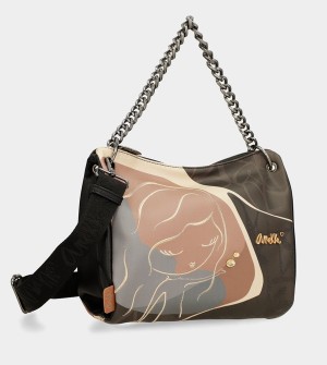 Bolsas Hombro Anekke Heartbeat With Metal | 946UBVYEW