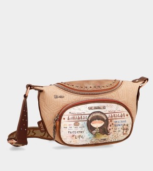 Bolsas Hombro Anekke Menire Ethnical Printed | 835BKUDAR