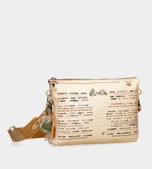 Bolsas Hombro Anekke Nature Pachamama Golden With Two Compartments | 273JOTIDN