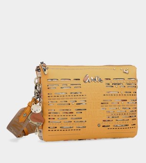 Bolsas Hombro Anekke Nature Pachamama Ochre With Two Compartments | 865SQNRHM