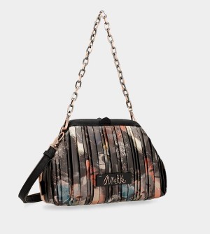 Bolsas Hombro Anekke Shōen Palette Pleated Bowler | 721HXZDYG