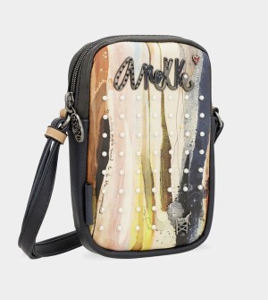 Bolsas Hombro Anekke Studio Navy Blue Mini | 743XYWAKE