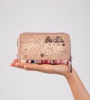 Bolsas Hombro Anekke Studio Nude Medium Rfid | 635GWHQPZ
