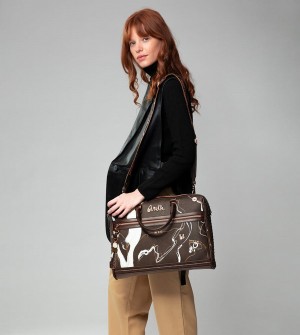 Bolsas Para Documentos Anekke Brown Briefcase Nature Shodō | 197NXGOBZ