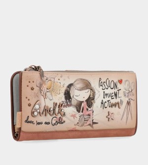 Carteras Anekke Hollywood Flexible Large Rfid | 517MVJTXE