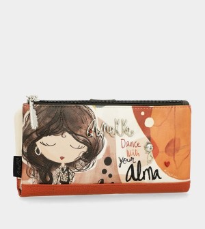 Carteras Anekke Large Flexible Rfid Alma | 561EAOWUY