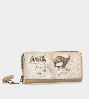 Carteras Anekke Large Printed Rfid Memories | 057VBQXUF