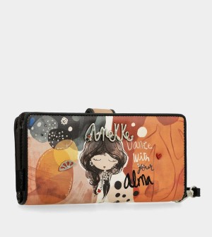 Carteras Anekke Large Rfid Alma | 642UKCOIE