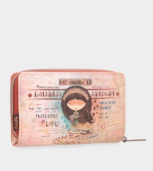 Carteras Anekke Menire Medium Rfid Embossed | 386KAYHIN