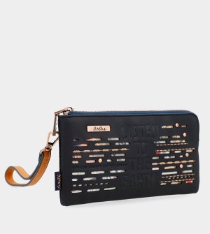 Carteras Anekke Navy Blue Rfid Nature Pachamama | 913CDWYQG