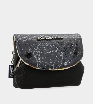 Carteras Anekke Studio Navy Blue Coin With Flap | 038VZYKLC