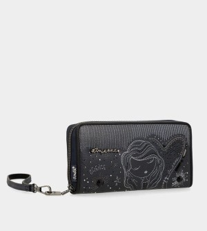 Carteras Anekke Studio Navy Blue Large Rfid | 170INVRWT