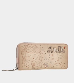 Carteras Anekke Studio Nude Extra-large Rfid | 561EKFZGN