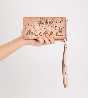Carteras Anekke Studio Nude Large Rfid | 297PQGDUV