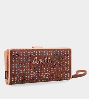 Carteras Anekke Tribe Large Brown Rfid | 326KGXQBY