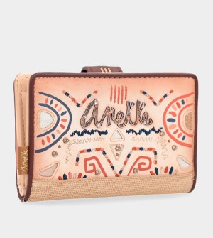Carteras Anekke Tribe Medium Ethnic Print Rfid | 315BRFQOT