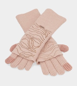 Guantes Anekke Beige Knitted | 841AKLMVH