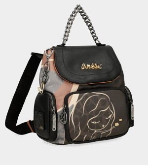 Mochilas Anekke Heartbeat Flap | 256USWKBL