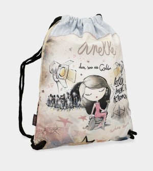 Mochilas Anekke Hollywood Fabric Drawstring | 415HXOGBN