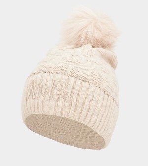 Sombreros Anekke Beige Shodō Knit | 913RTIOZE