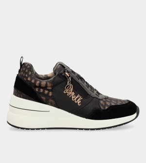 Zapatos Anekke Dreams Black Wedge | 274WVAEZT