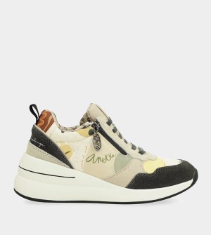 Zapatos Anekke Multicolored Wedge | 495KCFGHW