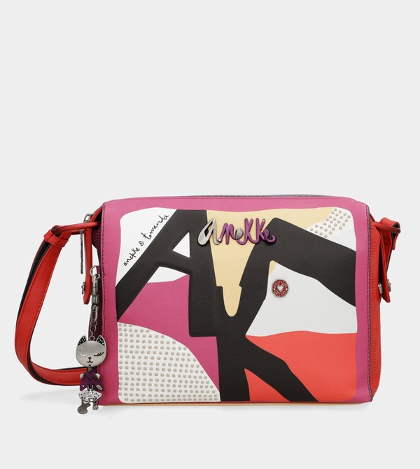 Bolsa De Hombro Anekke Fashion Rectangular | 072URAZLK