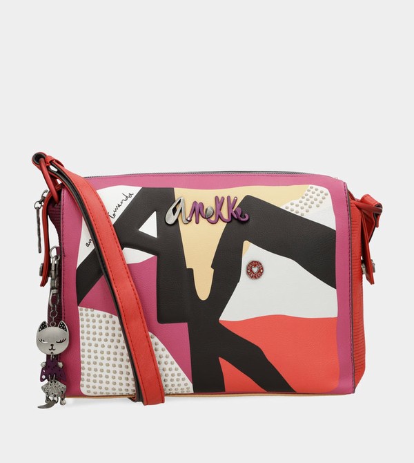 Bolsa De Hombro Anekke Fashion Rectangular | 072URAZLK