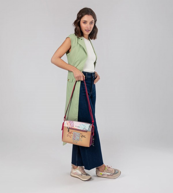 Bolsa De Hombro Anekke Fashion Rectangular | 072URAZLK