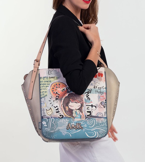 Bolsa De Hombro Anekke Fun & Music Oval Shopper | 806AORBGL
