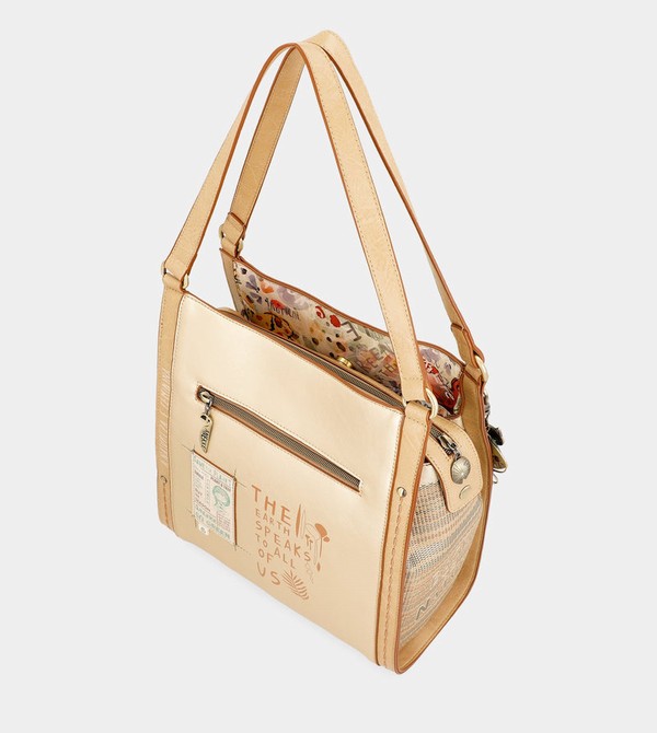Bolsa De Hombro Anekke Nature Pachamama Golden | 905PNCQEO