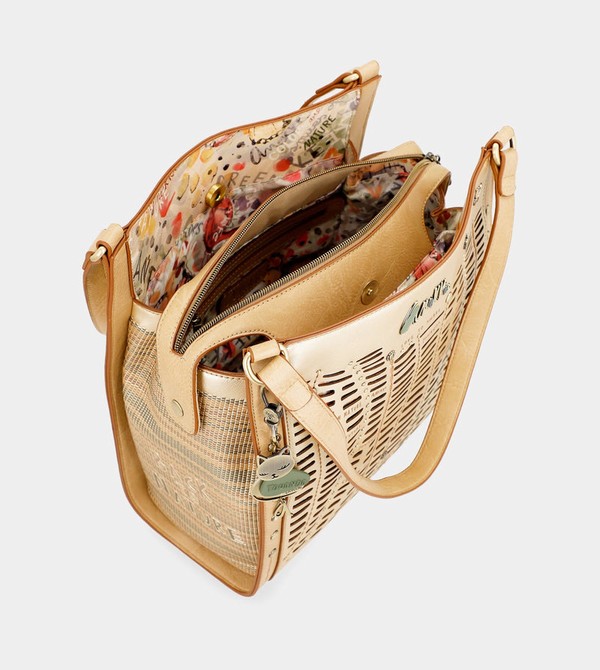 Bolsa De Hombro Anekke Nature Pachamama Golden | 905PNCQEO