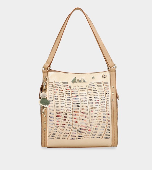 Bolsa De Hombro Anekke Nature Pachamama Golden | 905PNCQEO