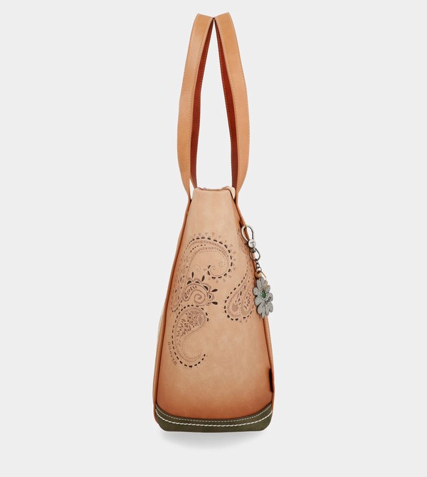 Bolsa De Hombro Anekke Peace & Love Camel Shopping | 168VXSAHN