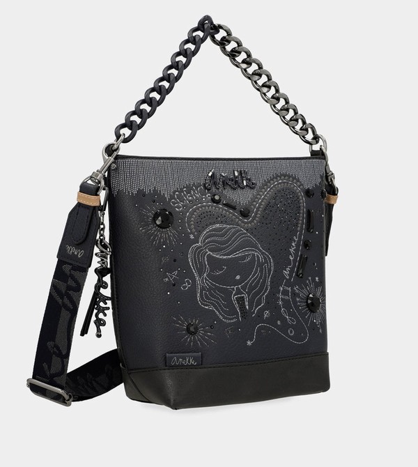Bolsa De Hombro Anekke Studio Navy Blue Medium | 643DQTHXE