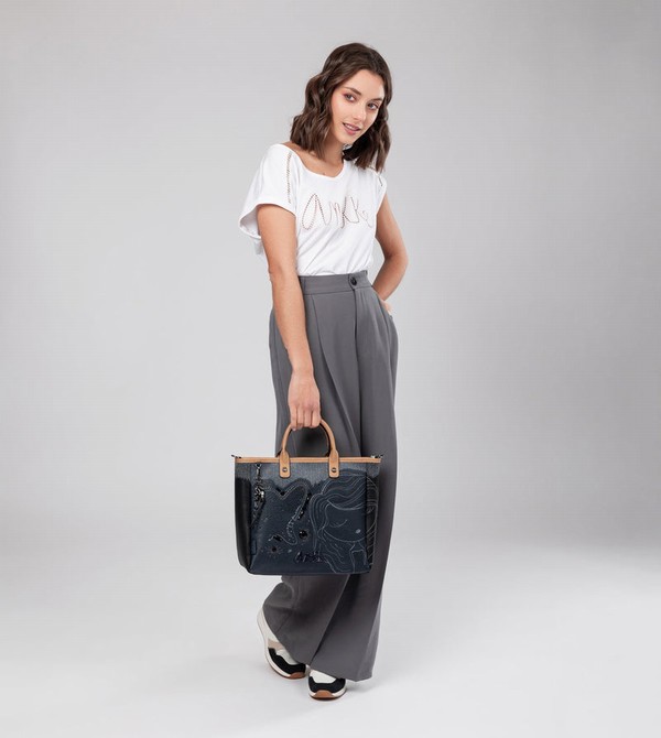 Bolsa De Hombro Anekke Studio Navy Blue | 248JRMZEA
