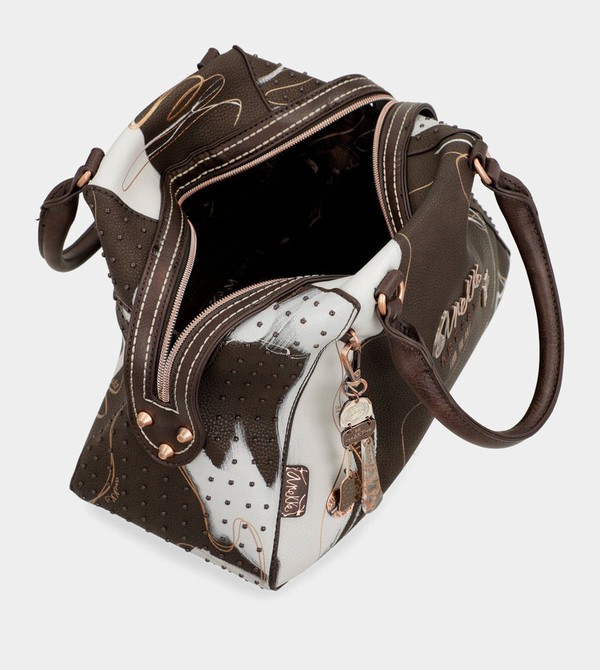 Bolsa de Mano Anekke Nature Shodō Brown 2-handle | 269GXNHUT