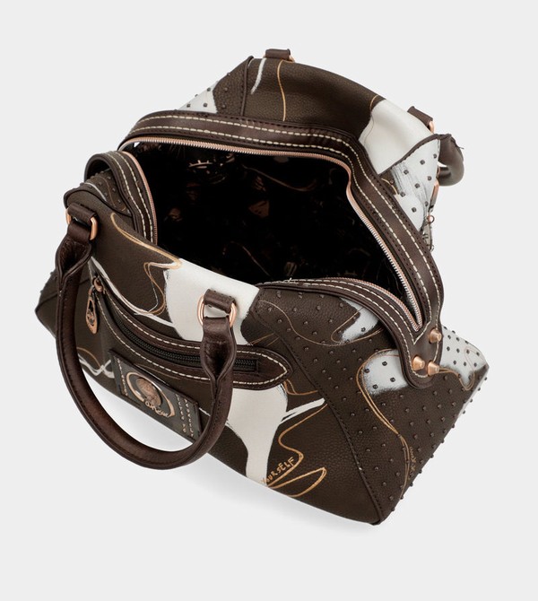 Bolsa de Mano Anekke Nature Shodō Brown 2-handle | 269GXNHUT