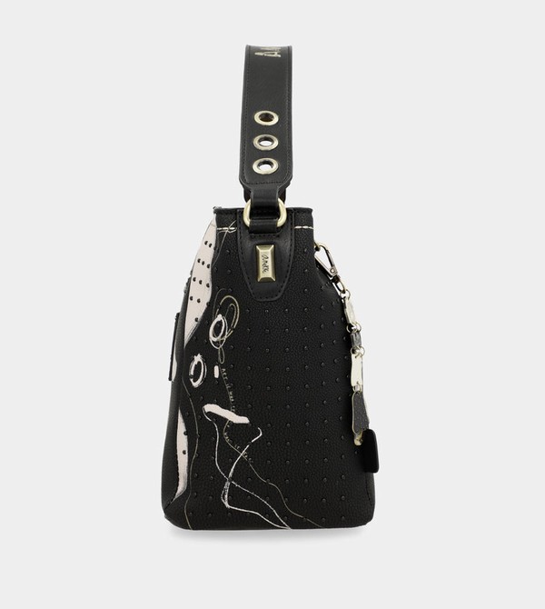 Bolsa de Mano Anekke Nature Shodō Medium Black | 759IFVLJG