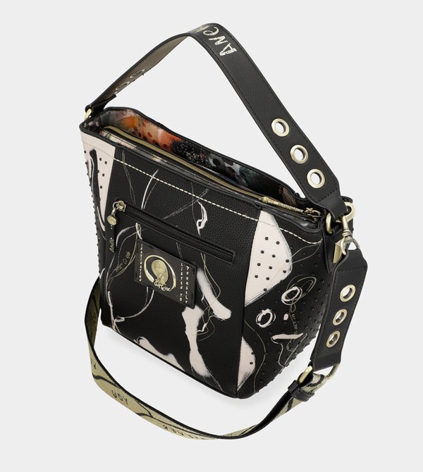 Bolsa de Mano Anekke Nature Shodō Medium Black | 759IFVLJG