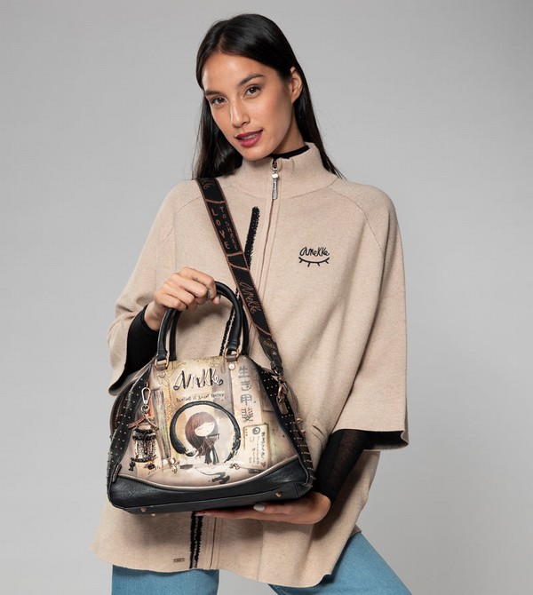 Bolsa de Mano Anekke Shōen Large Black | 278AYVQCO