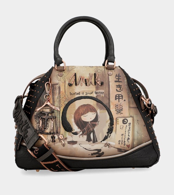 Bolsa de Mano Anekke Shōen Large Black | 278AYVQCO