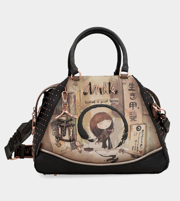 Bolsa de Mano Anekke Shōen Large Black | 278AYVQCO