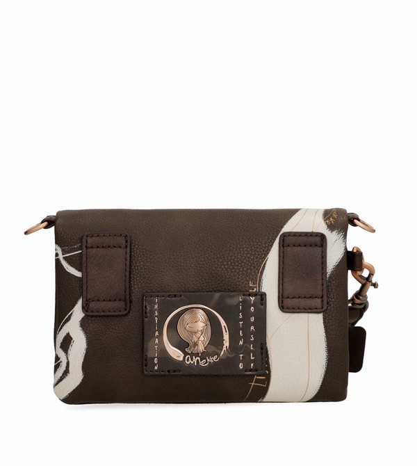 Bolsa de Mano Anekke Small Brown Nature Shodō | 310PXUOLY